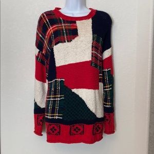 Vintage Marsh Landing knit holiday sweater